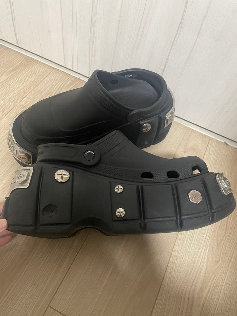 正規品　balenciaga ハードクロックス　41 Hard Crocs
