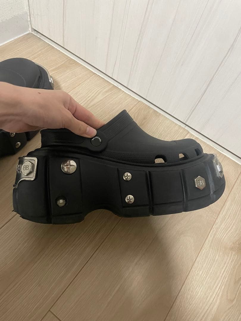 正規品　balenciaga ハードクロックス　41 Hard Crocs