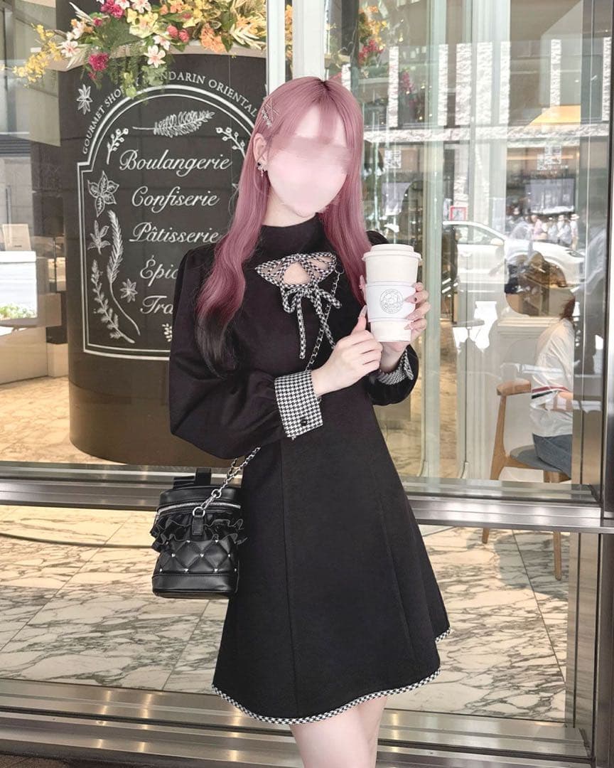 HONEY MEWクラシカルリボンワンピース