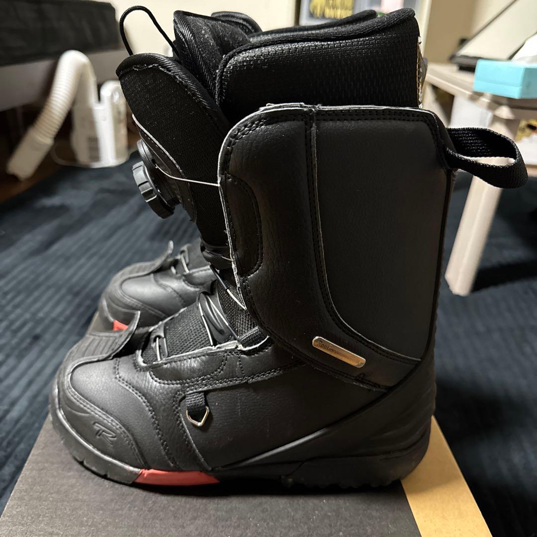 美品　スノーボードブーツ ブラック24.5