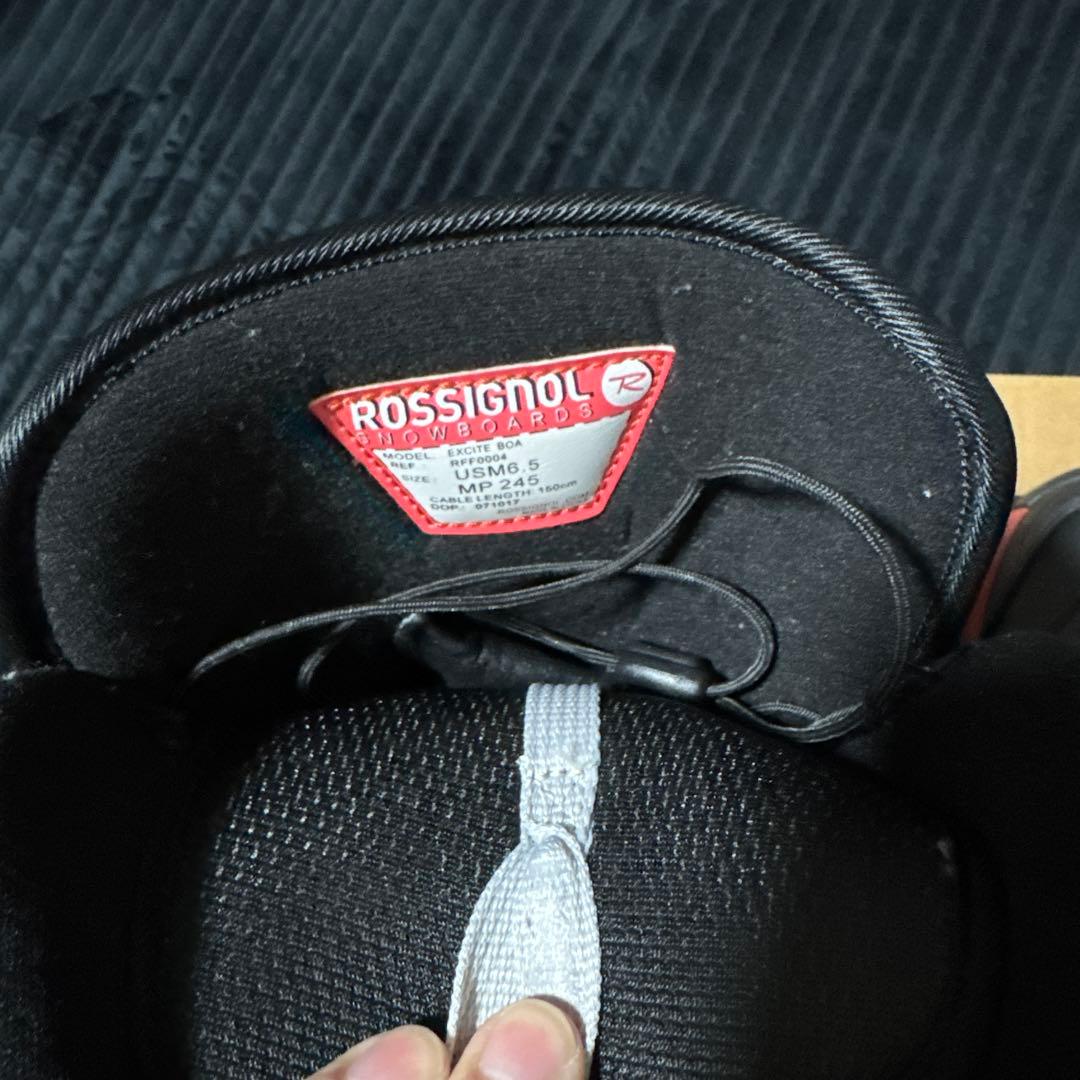 美品　スノーボードブーツ ブラック24.5