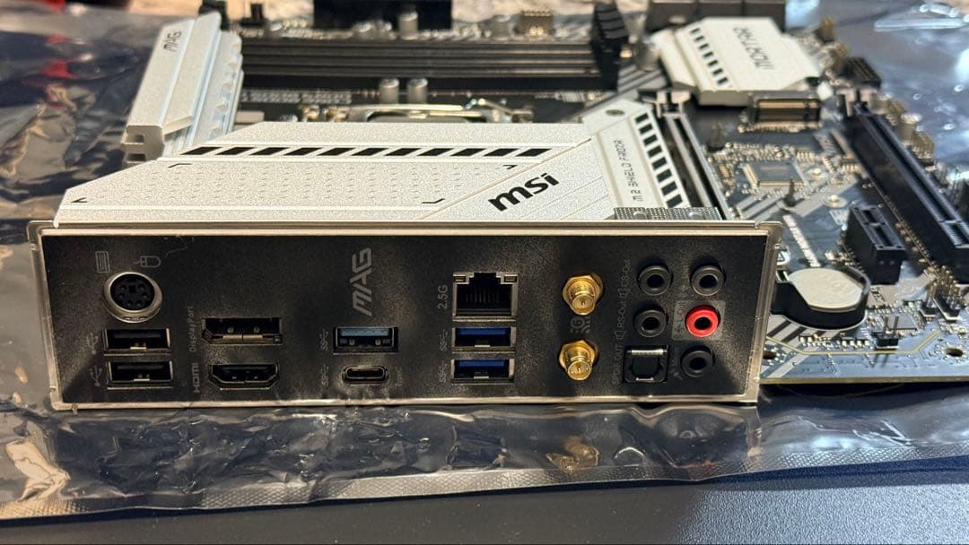 マザーボード MSI B460M MORTAR WIFI + Intel i5 10400F