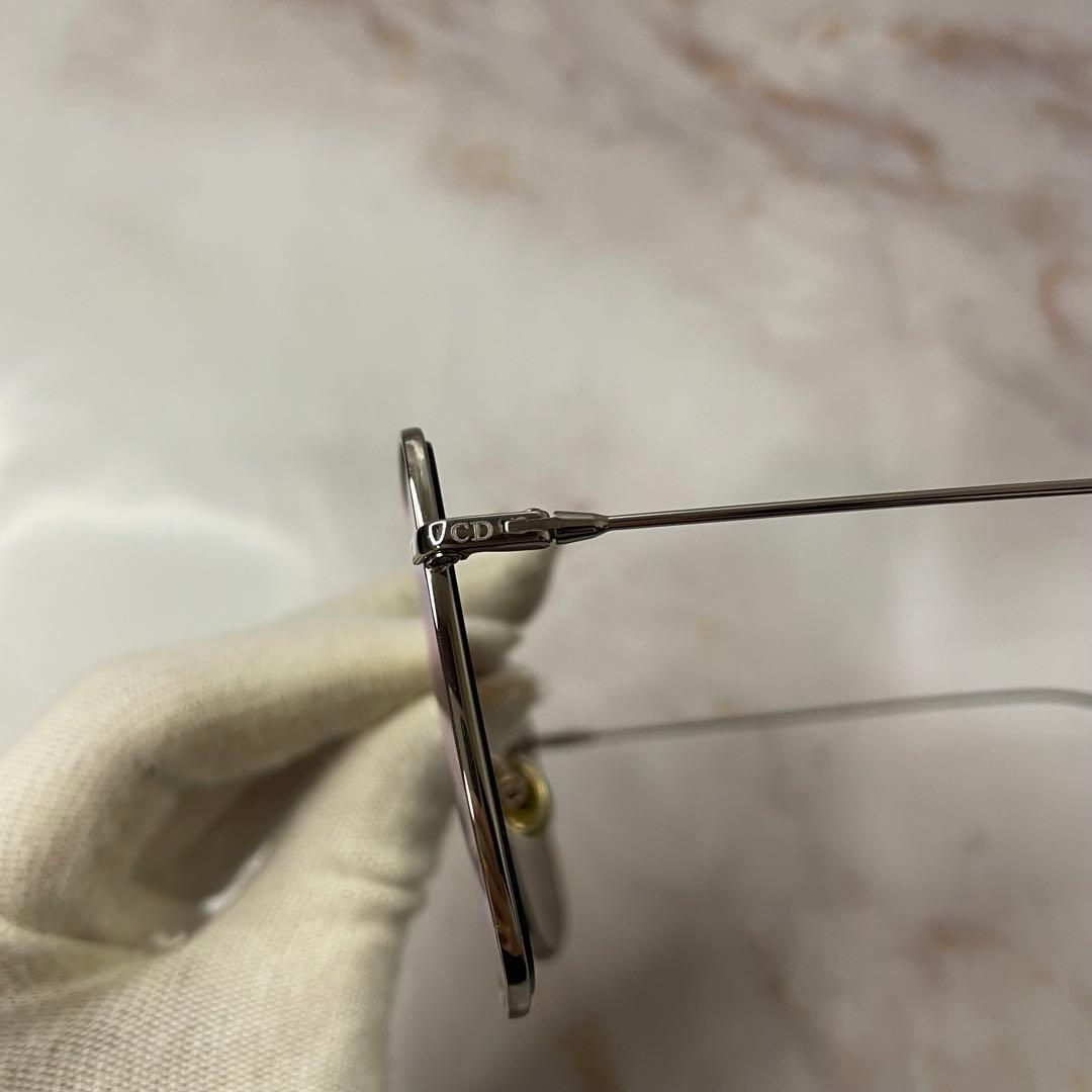 dior ディオール スクエア Y2K メタル モード サングラス ケース付き