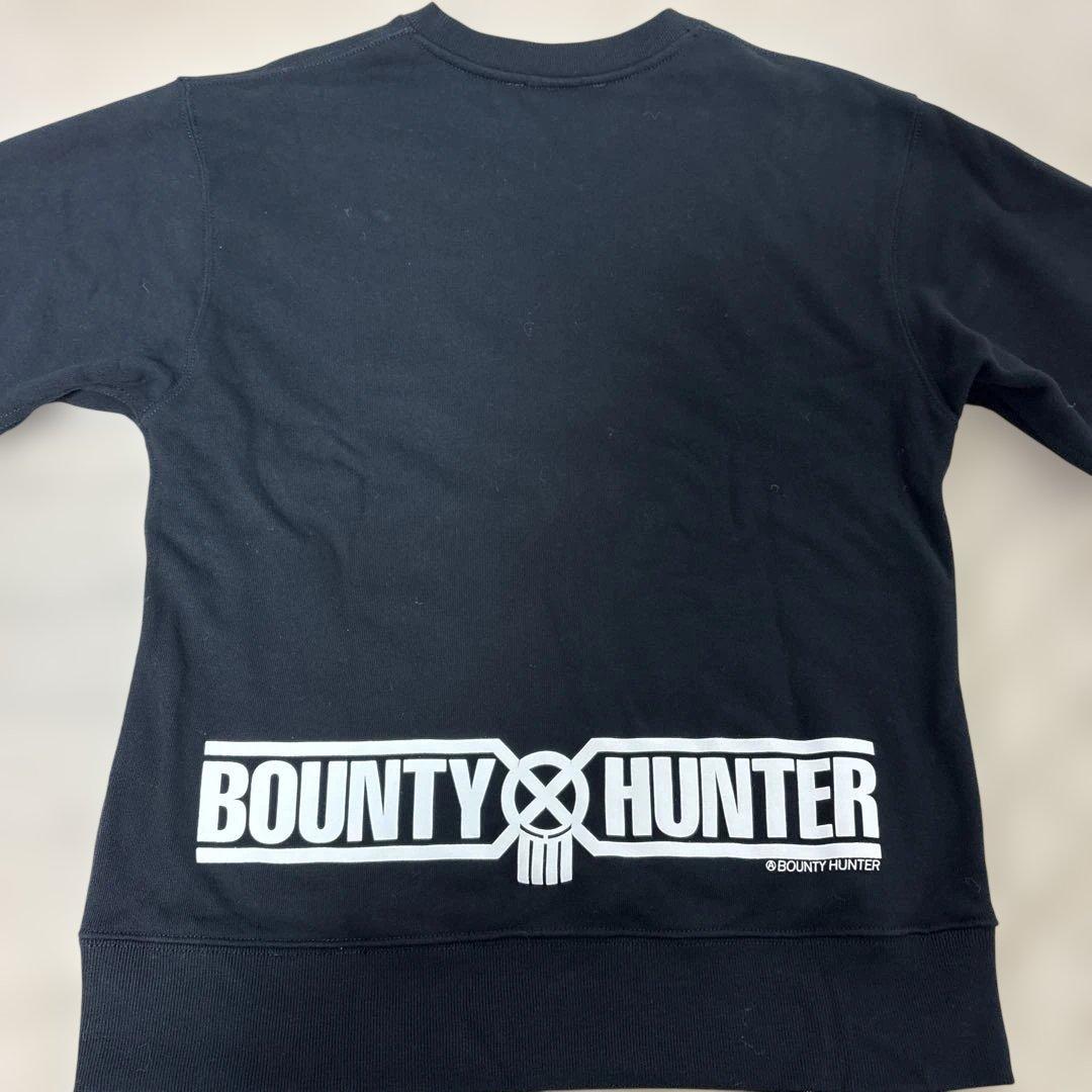 バウンティハンター　ブラック グラフィックプリント スウェット
