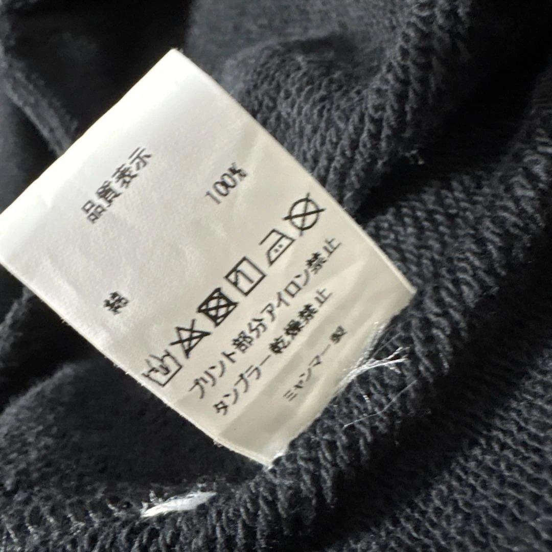 バウンティハンター　ブラック グラフィックプリント スウェット