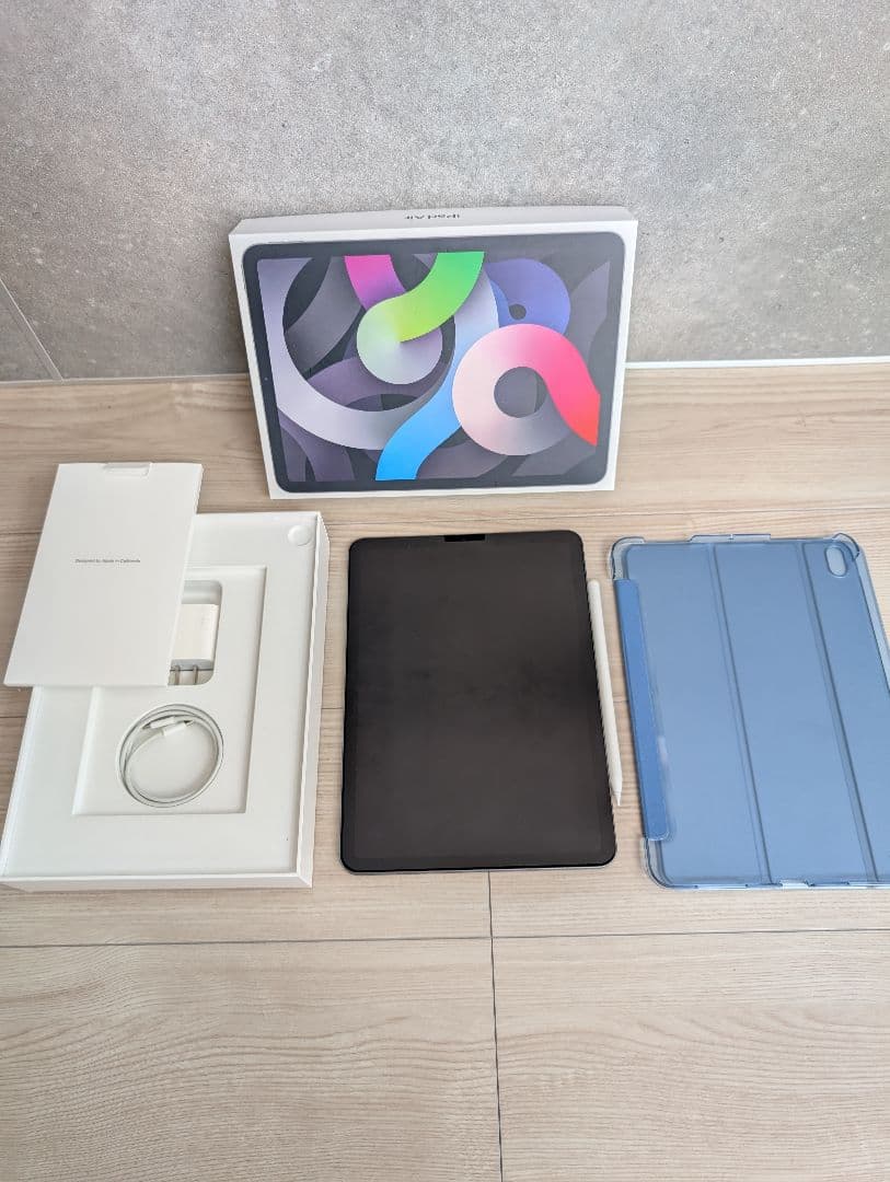 美品 iPad Air (第4世代) Wi-Fi 64GB グレー 付属品あり