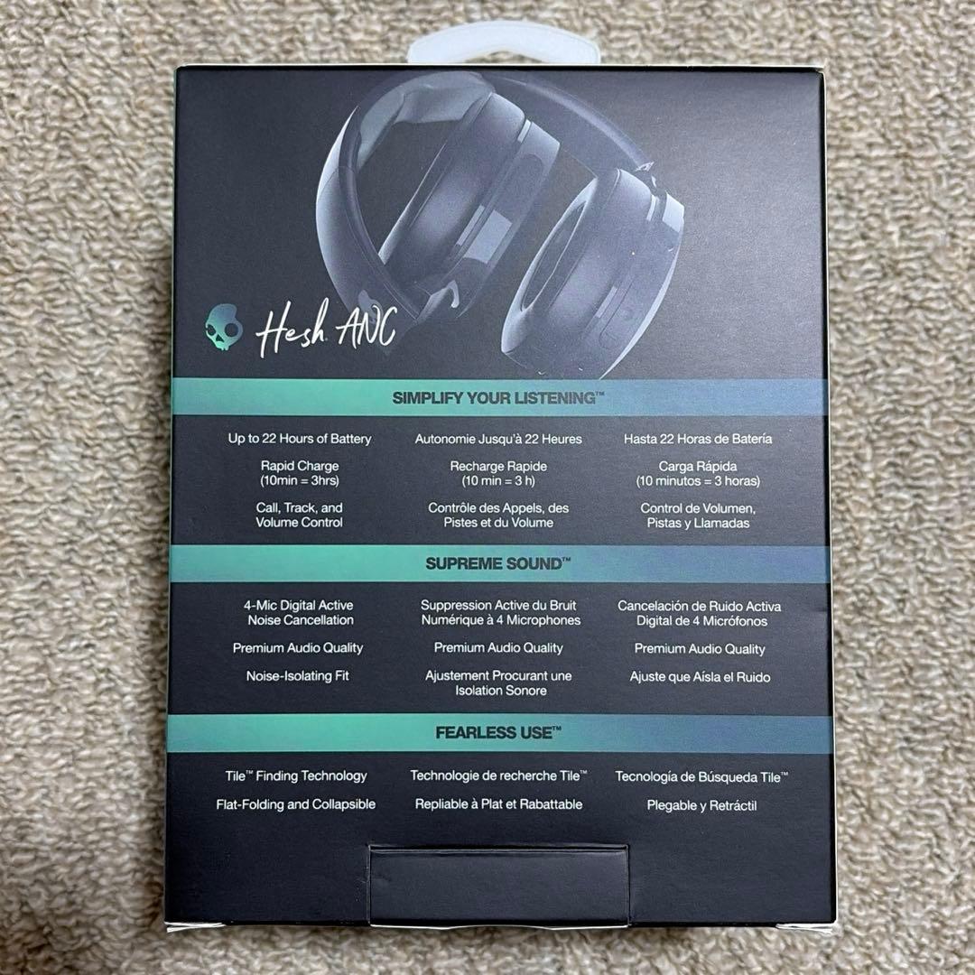 ワイヤレスノイズキャンセリングヘッドホン HESH ANC