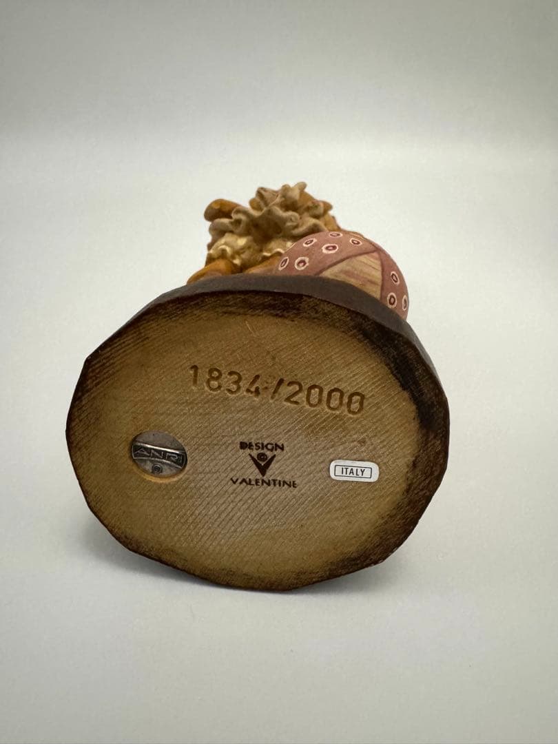 ANRI 木彫り人形 2000体限定 キス アンリ フィギュア フィギュリン