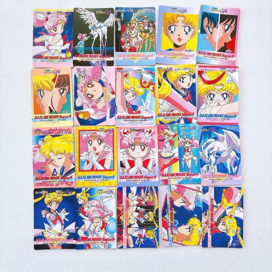 80枚以上　セーラームーン アマダ　バンプレスト　カードなど　当時物？　ケース付