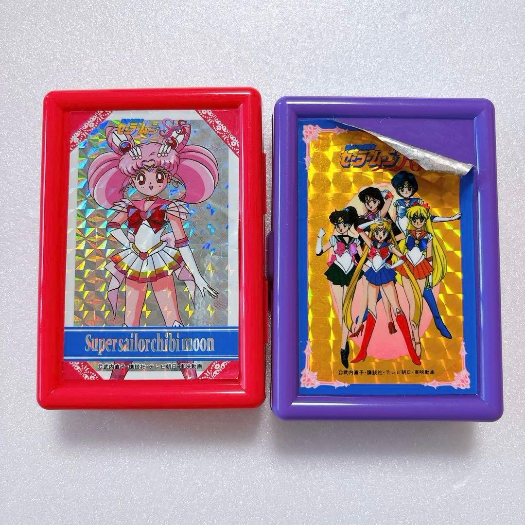 80枚以上　セーラームーン アマダ　バンプレスト　カードなど　当時物？　ケース付