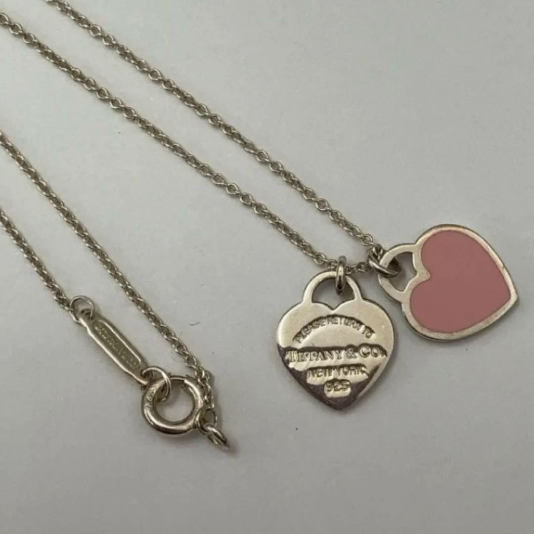 TIFFANY＆ Co. リターントゥダブルハートペンダント　 SV925
