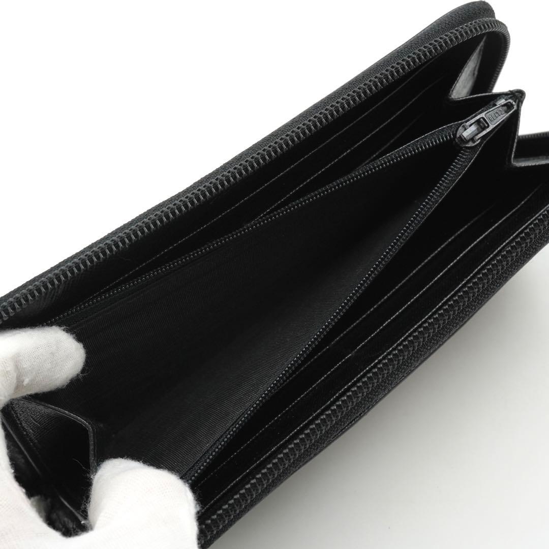 ✨極美品・保証書付き✨　PRADA 長財布　三角プレート　サフィアーノ