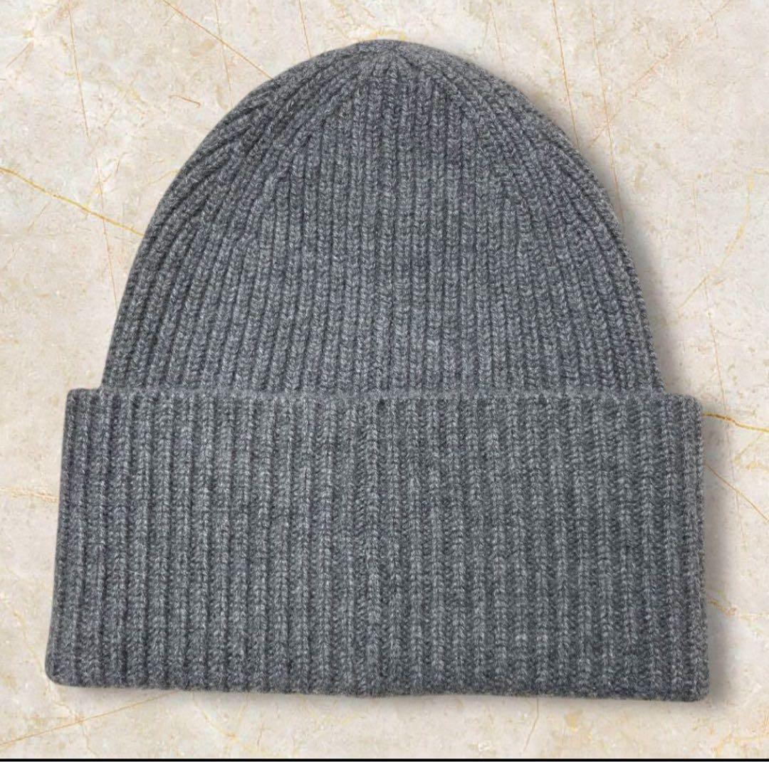 taka☆ルイ・ヴィトン ビーニー グレー ノモグラム　草間彌生コラボ