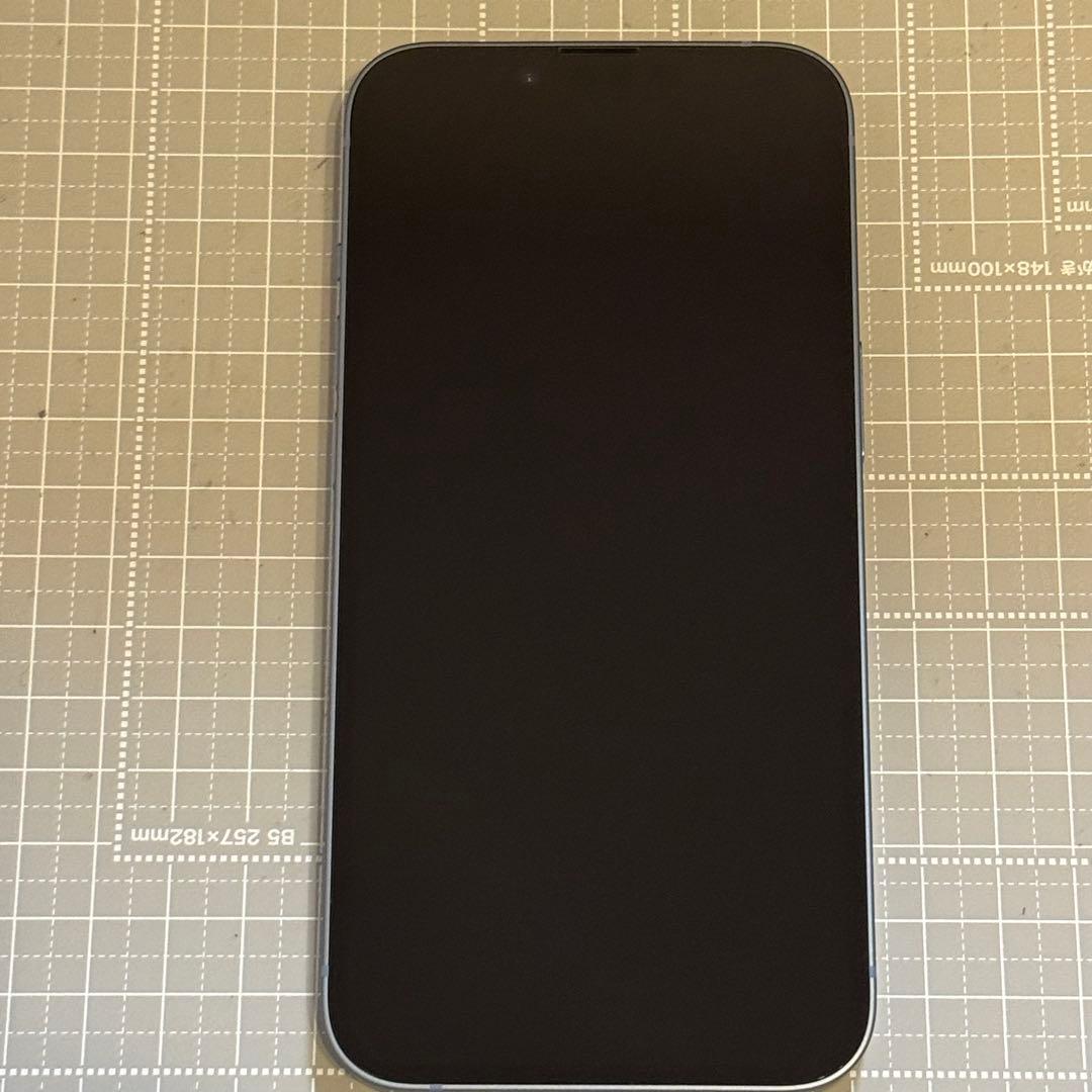iPhone14 128GB ブルー 純正バッテリー100%