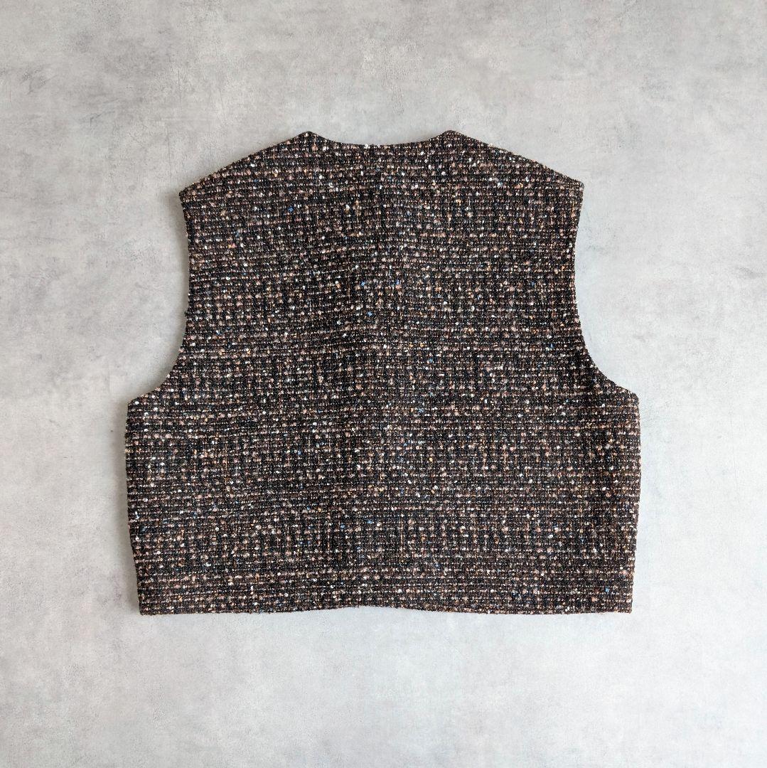 OHGA TWEED GILET ツイードジレ ベスト オオガ オーガ
