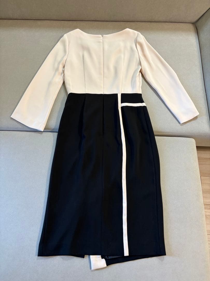 ピンキーアンドダイアン　バイカラー ブロックワンピース