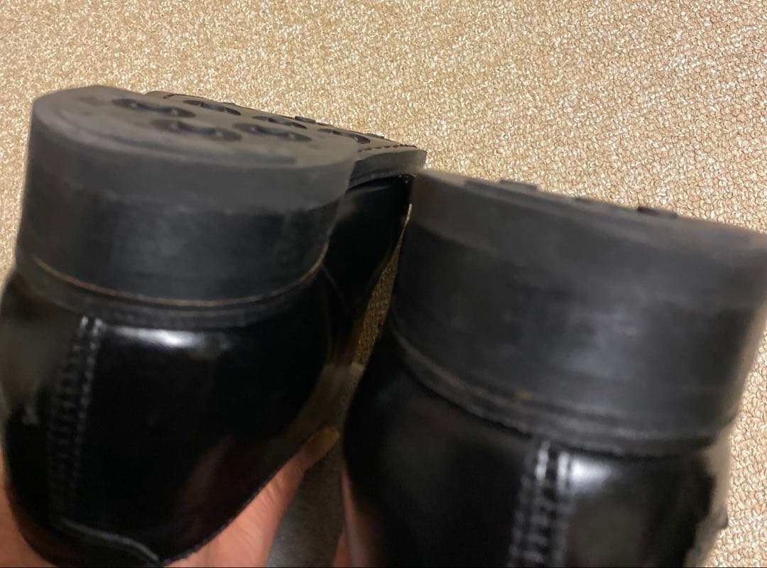 サンダース　1007B レザーシューズ　ブラック