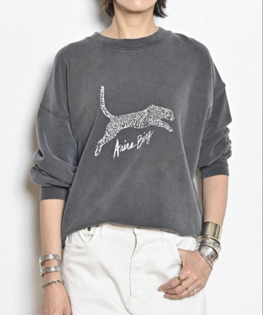 Deuxieme Classe☆ANINE BING LEOPARD SWEAT