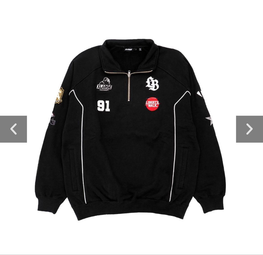 LIBERTY WALK XLARGE ジップアップスウェット