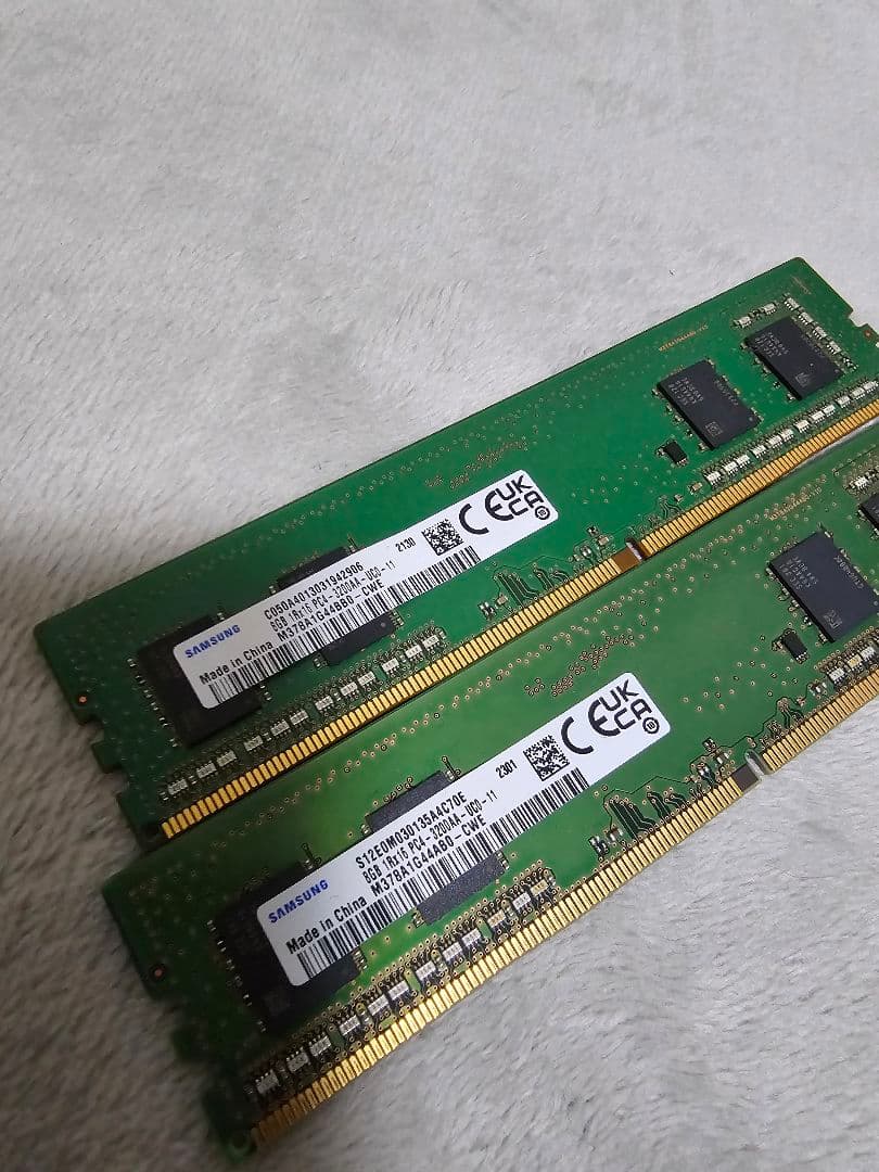 Samsung DDR4 3200 8GB ×2　計 16GB
