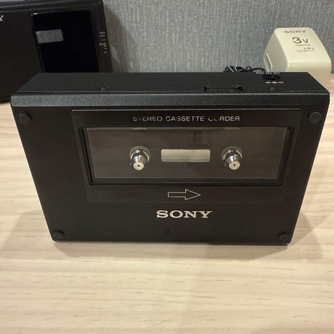 【希少】ソニー カセットテーププレーヤー ウォークマン WM-D3 革ケース付
