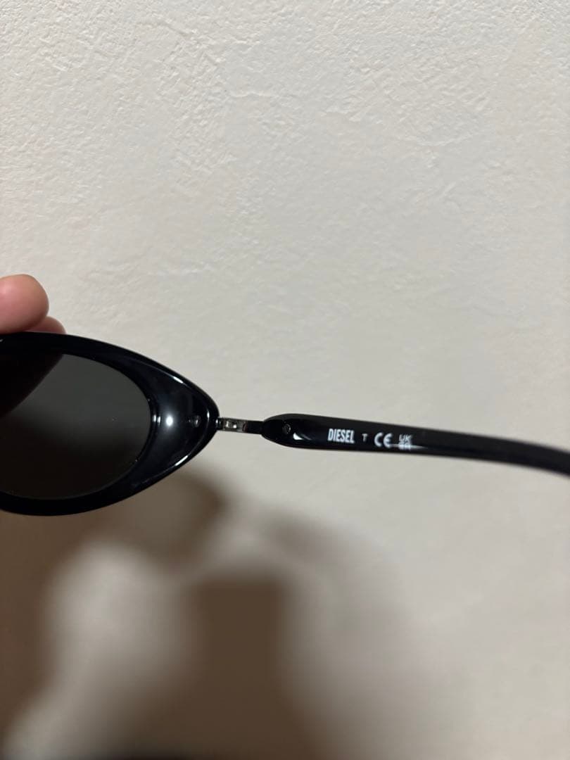 DIESEL Cat Eye ブラック　サングラス