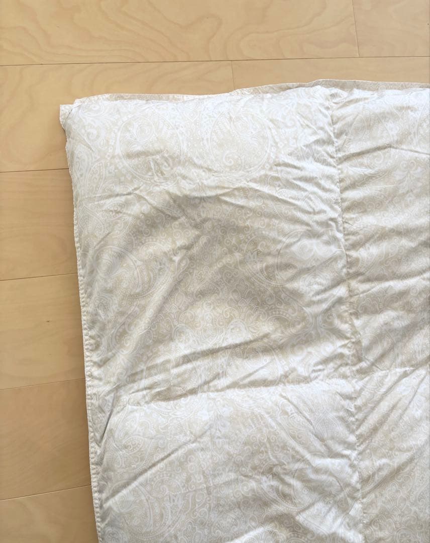 羽毛布団　羽毛掛け布団　シングル　日本製 ダックダウン 85％ 150×210