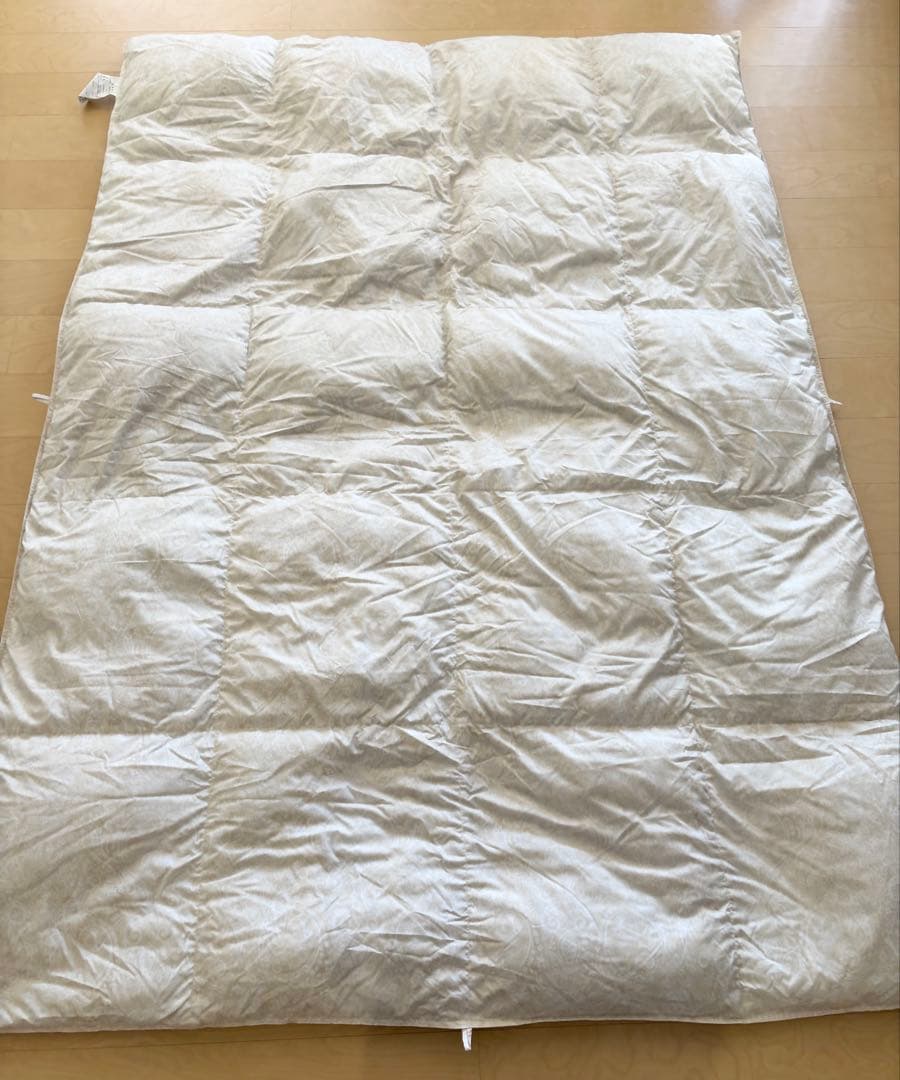 羽毛布団　羽毛掛け布団　シングル　日本製 ダックダウン 85％ 150×210