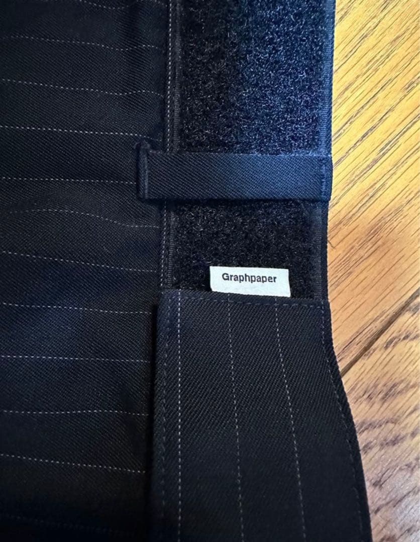 【美品】グラフペーパー　Salvage Wool Chef Pants