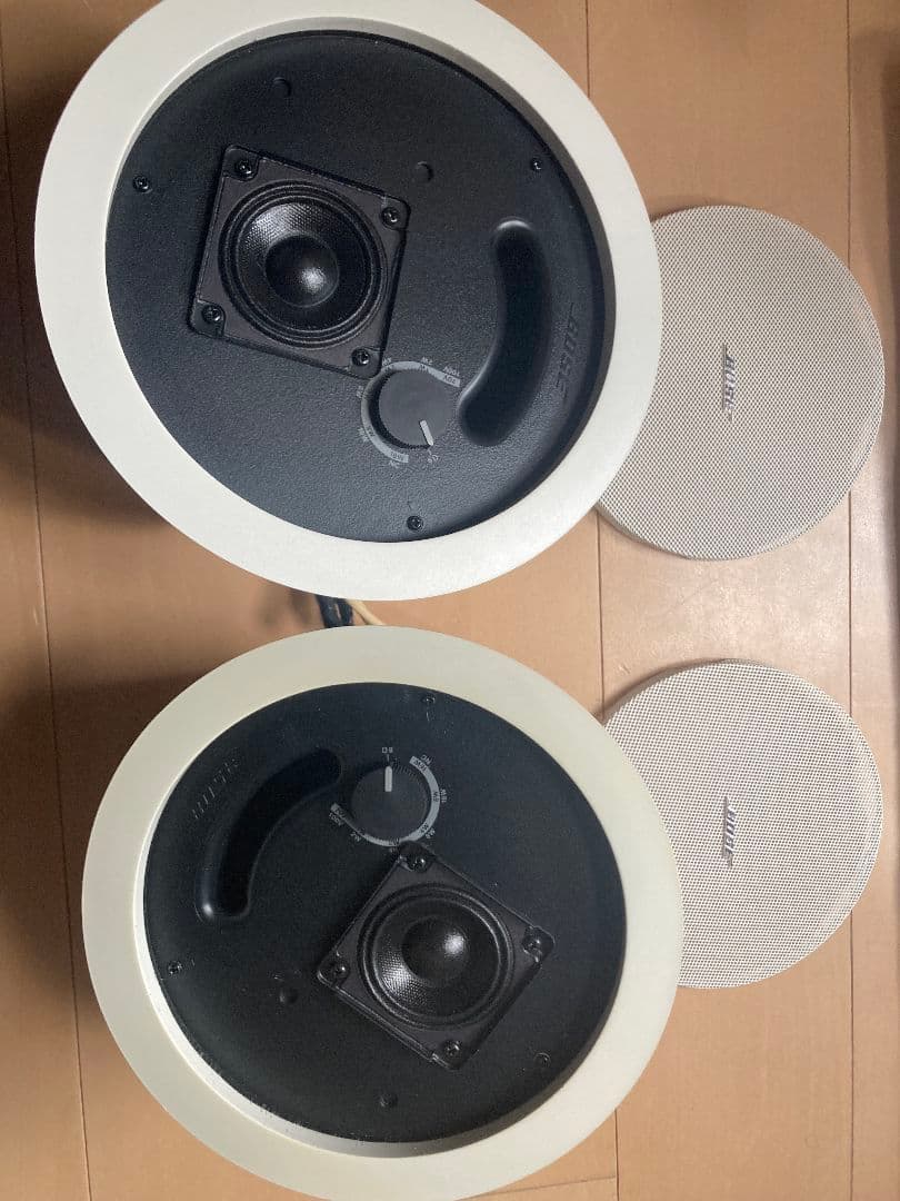 【美品】Bose 16DFW 埋込型スピーカー ホワイト 2台セット 完動品