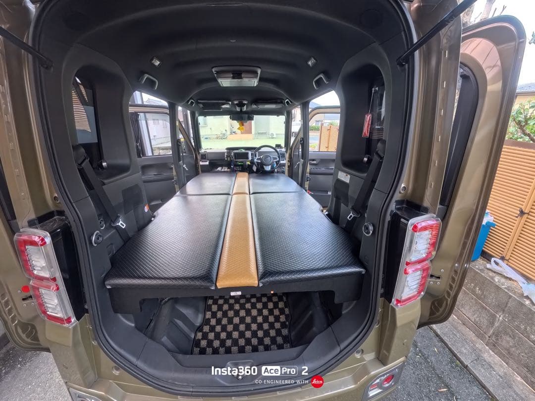 ウェイク　車中泊　早いもの勝ち