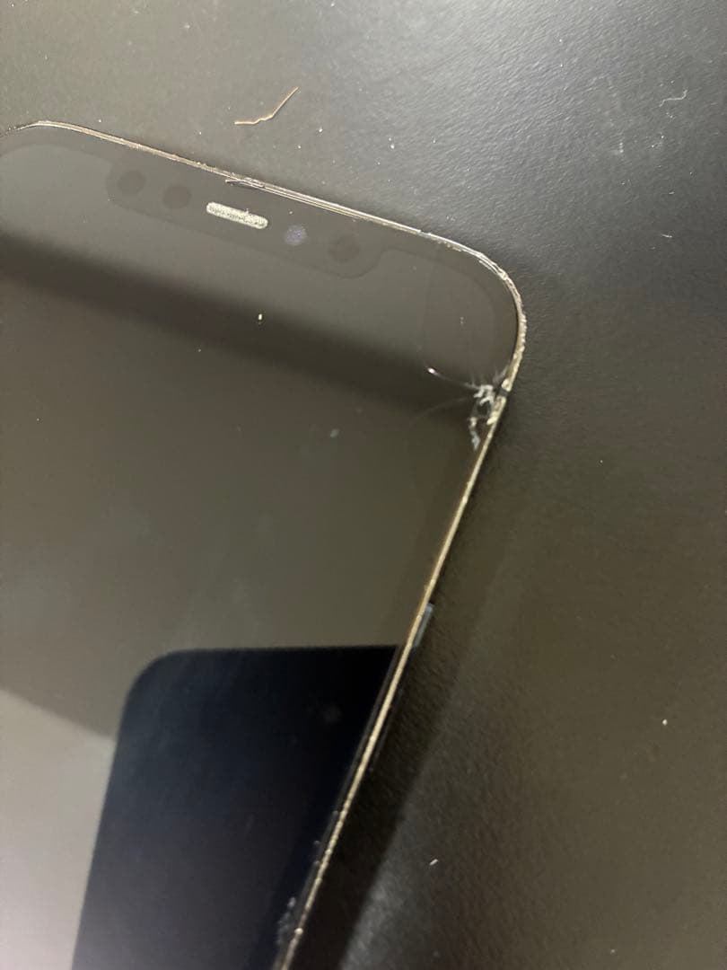 iPhone12Pro 256GB 動作確認済 画面ヒビあり Face ID×