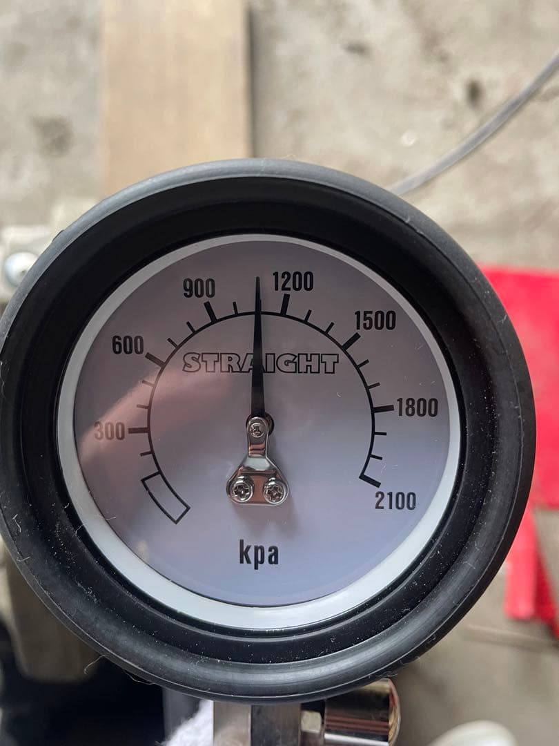 XJR400 4HM実働エンジン・高圧縮・全気筒11kpa前後・実測画像あり