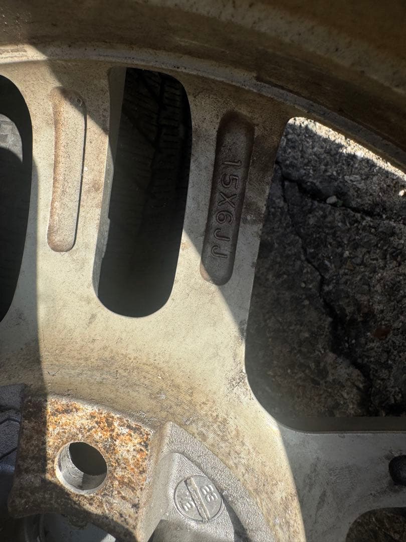 ブリヂストン スタッドレスタイヤ 15インチ ホイールセット