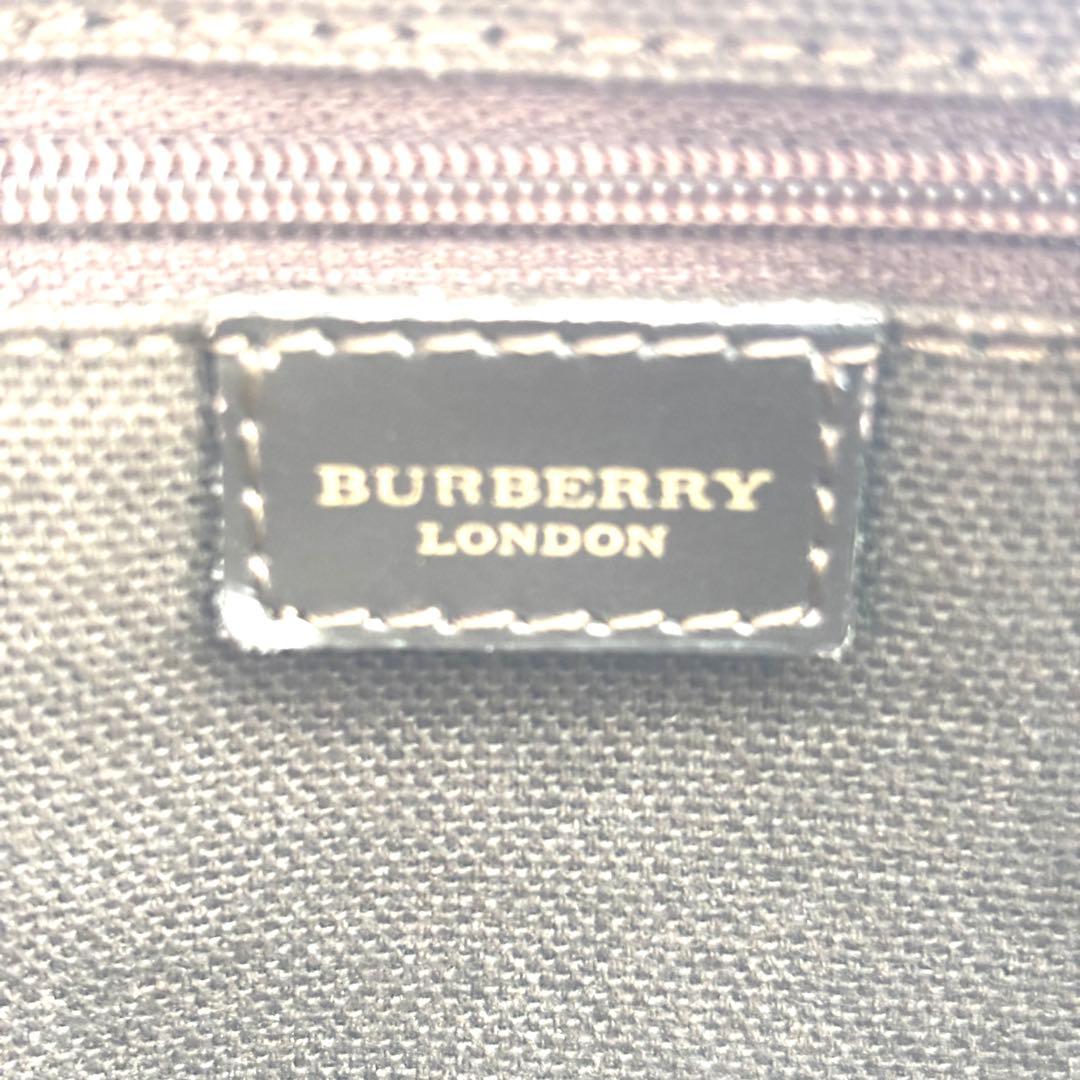 美品 バーバリー ワンショルダーバッグ ノバチェック ホースロゴ ベージュ