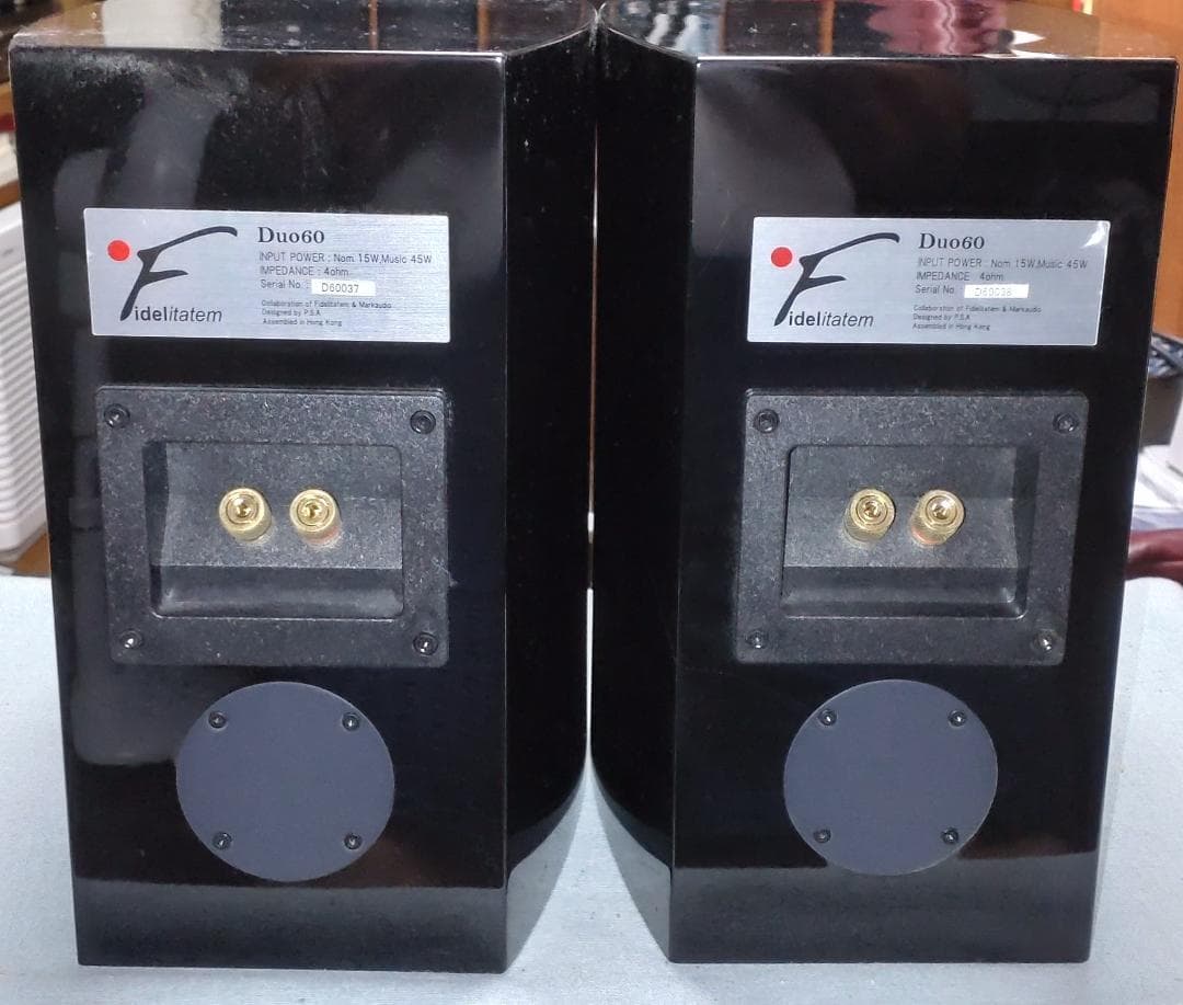 Fidelitatem Duo60 ブックシェルフスピーカー