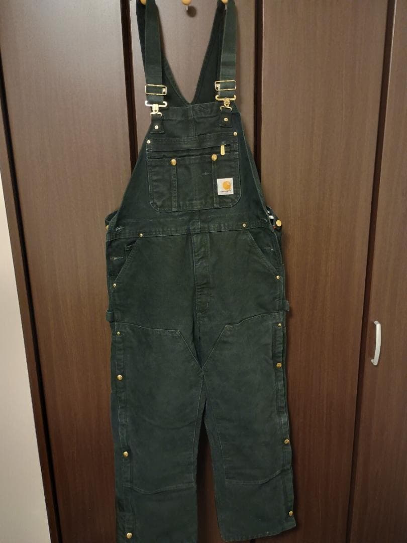 Carhartt カーハートオーバーオール 中綿入り W38 メキシコ製