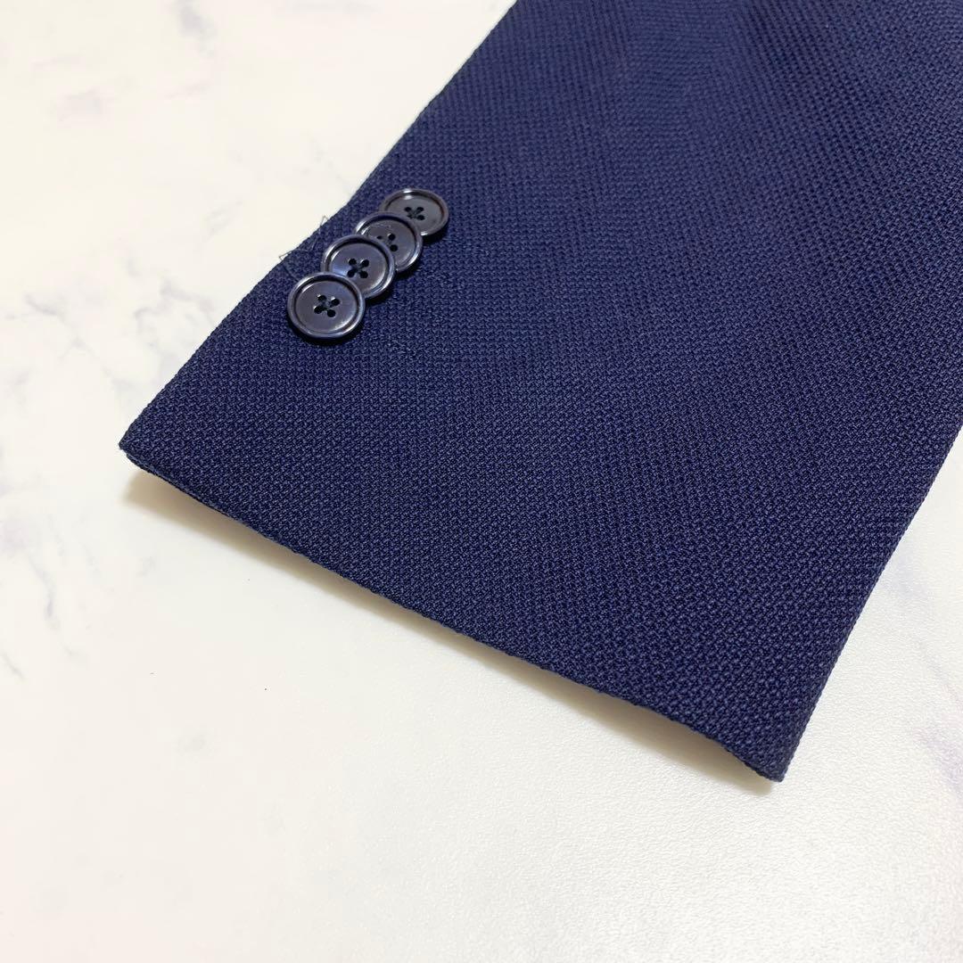 TAGLIATORE テーラードジャケット ホップサック生地 ダブル 春夏ウール