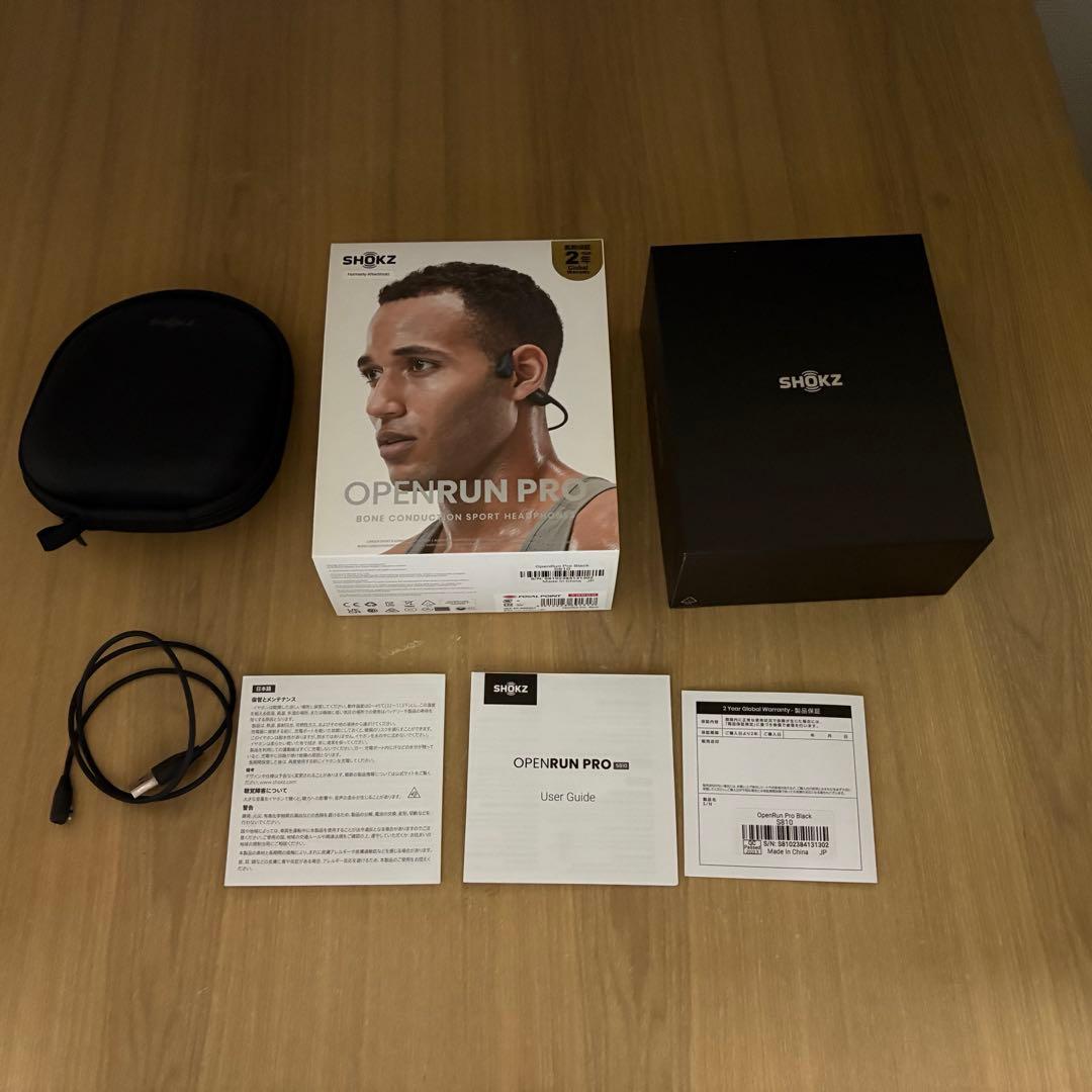 イヤホン SHOKZ openrun pro