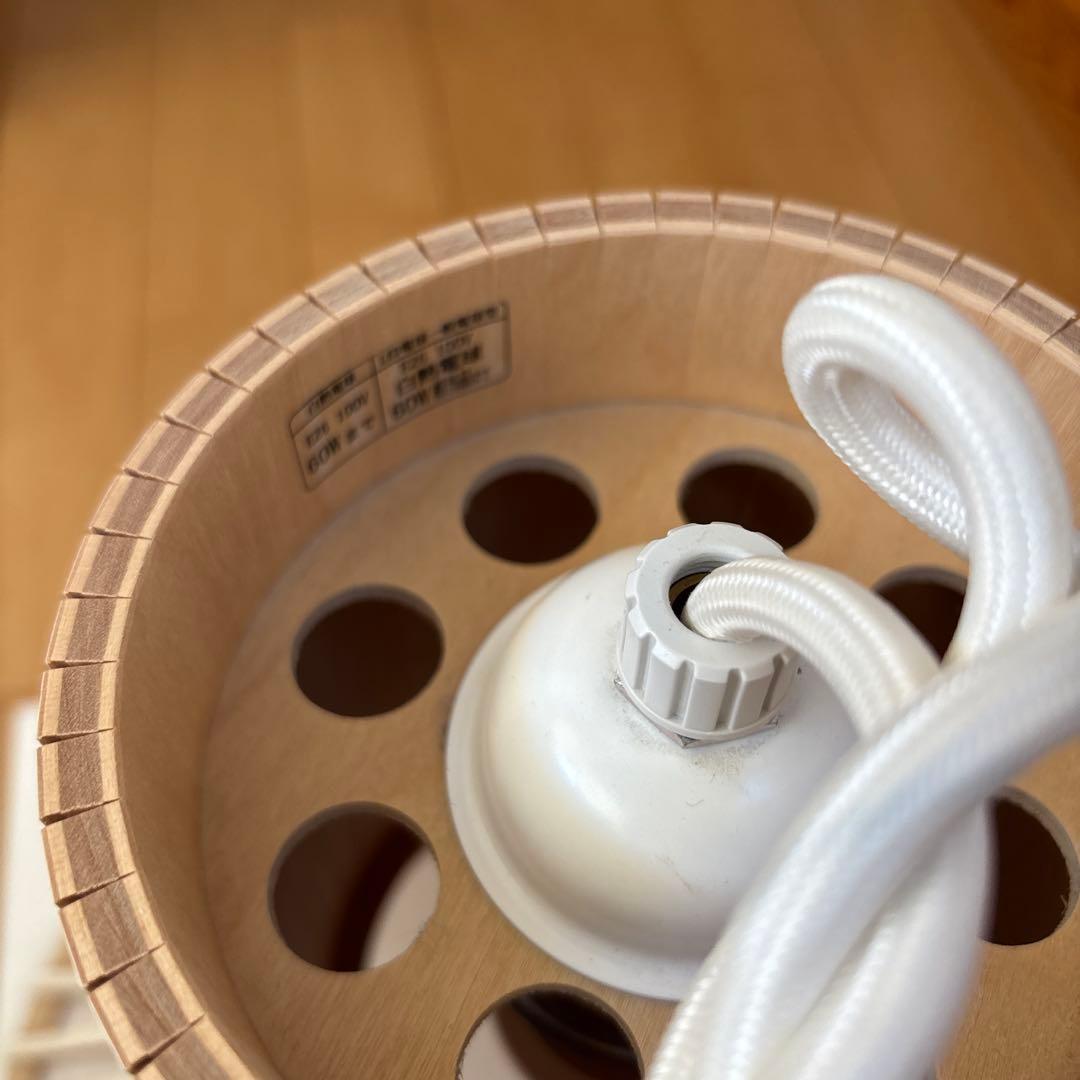 セクトデザイン　Puncto パンクト　木製ライト　ランピオナイオ　ホワイト