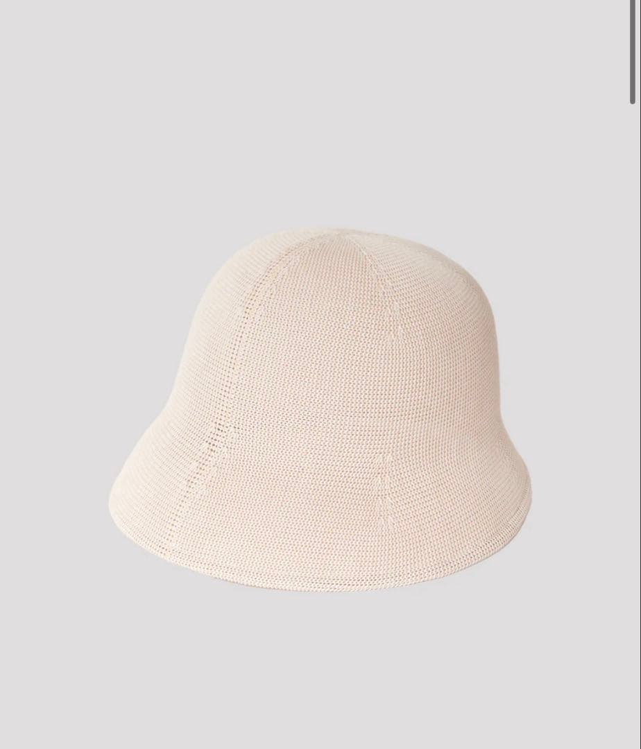 帽子 CFCL MESH KNIT ASYMMETRIC HAT
