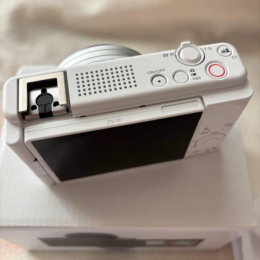 SONY ZV-1F ホワイト デジタルカメラ SanDisk SDカード