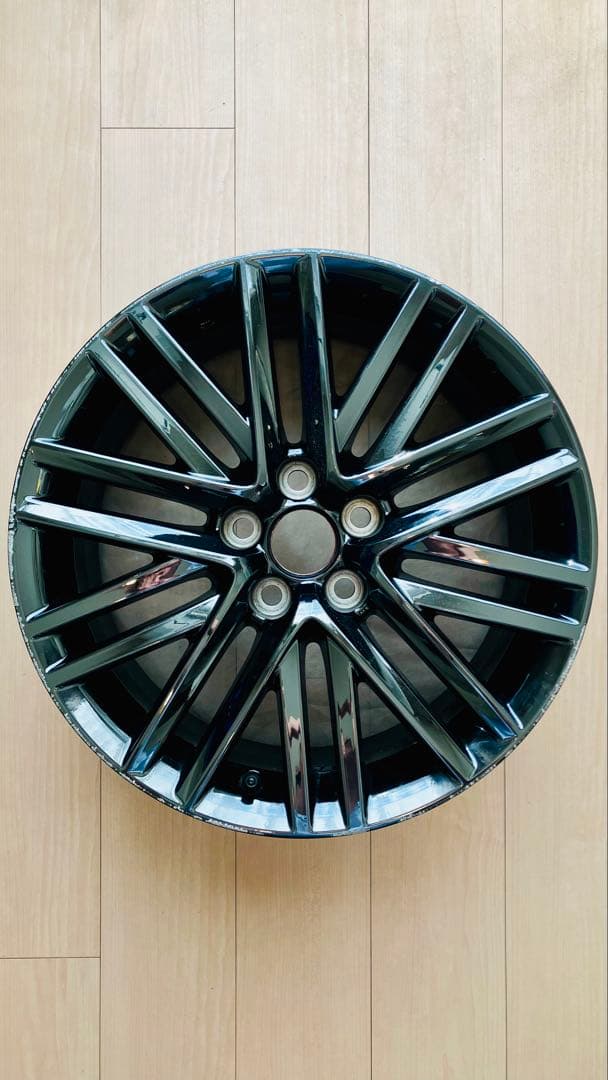 クラウン 210系 純正ホイール ブラックスパッタリング1本