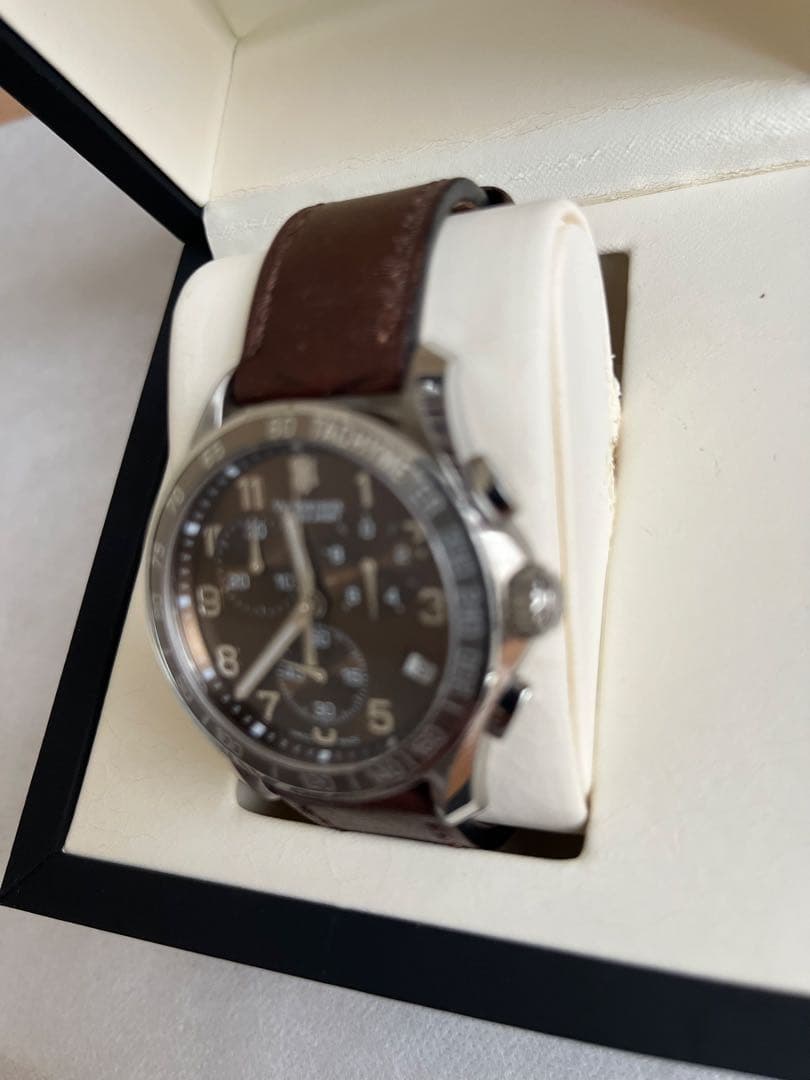 【希少】Victorinox Swiss Army ブラウンクロノグラフ