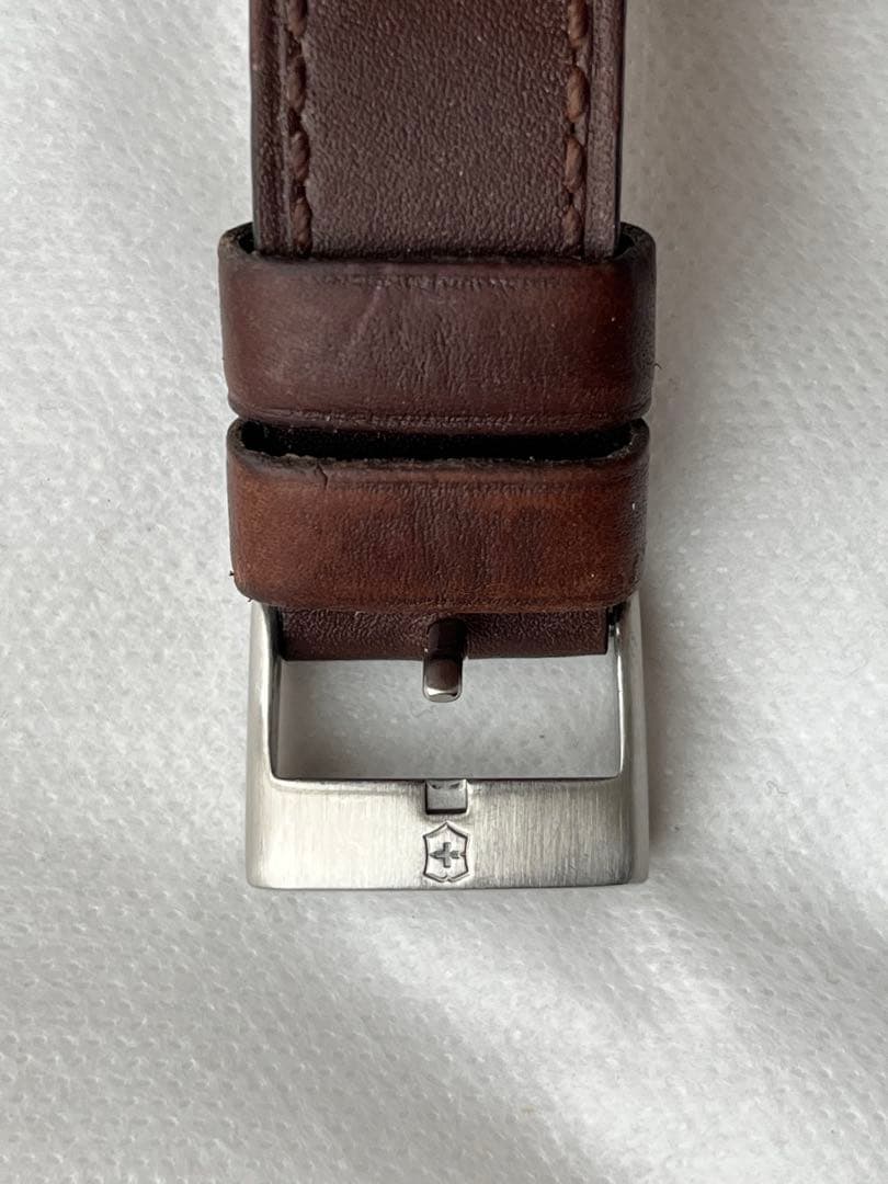 【希少】Victorinox Swiss Army ブラウンクロノグラフ