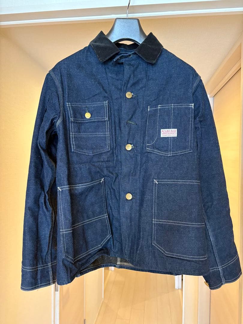 AtLast&coデニムカバーオール サイズ38