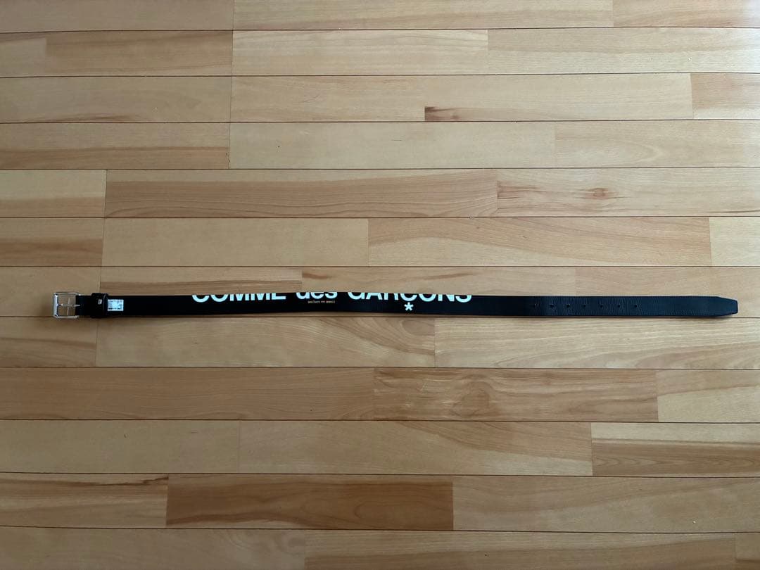 COMME des GARÇONS ブラックレザーベルト S