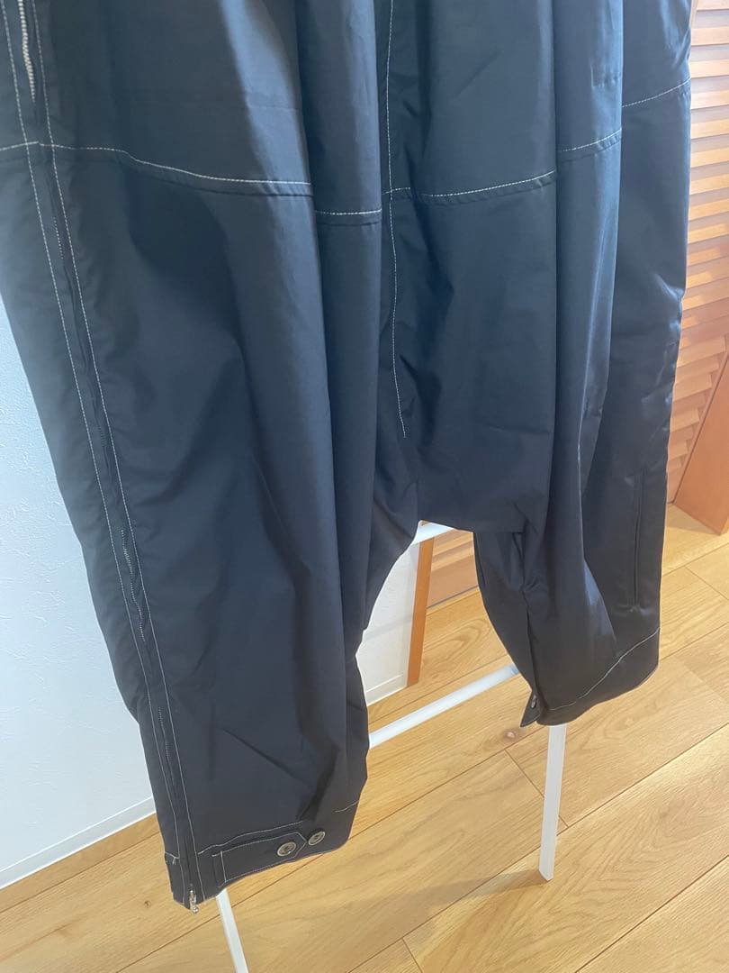 beautiful people ダブルエンドサルエルパンツ　BLACK