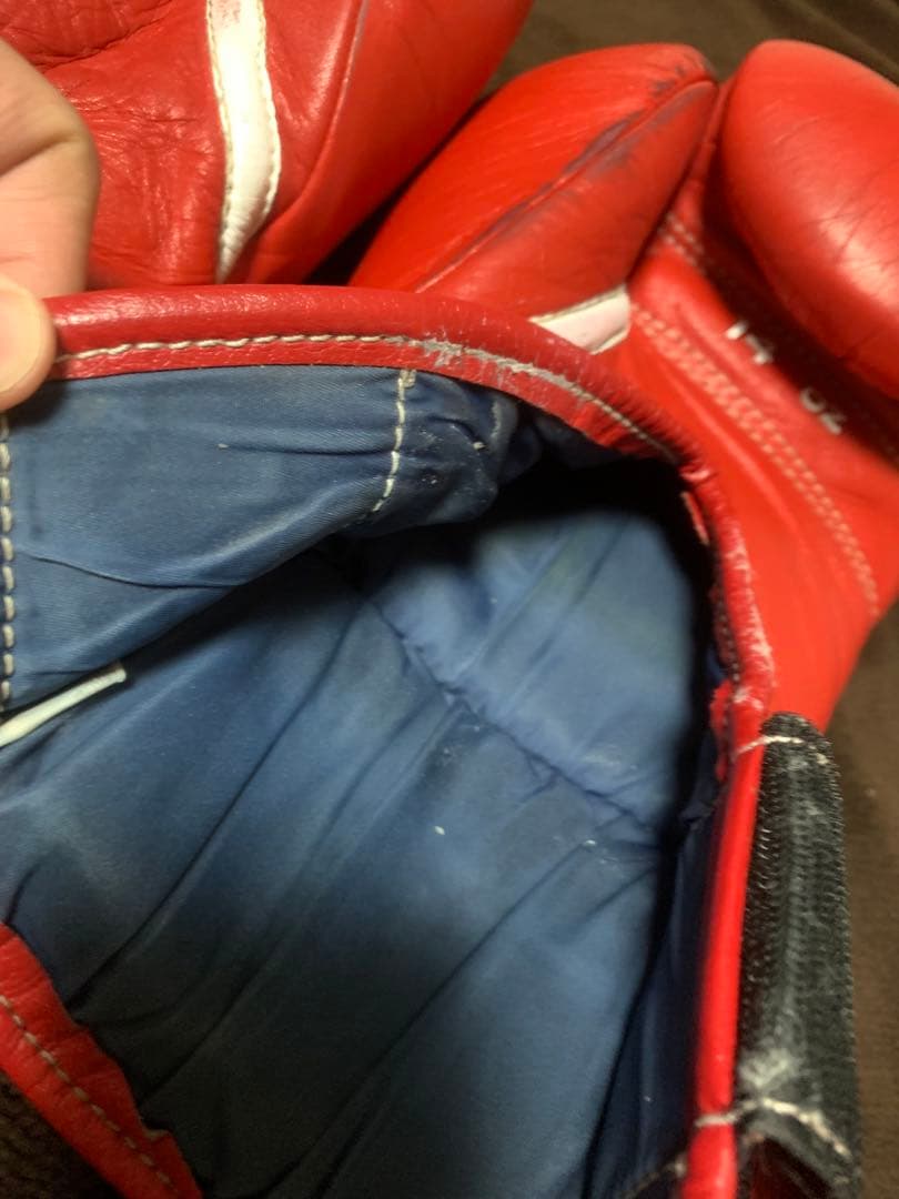 マサオ　Winning ボクシンググローブ 14 oz レッド
