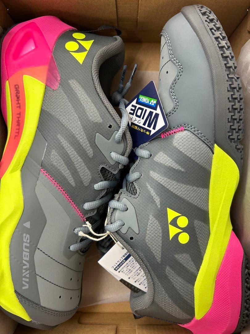 26.5㎝　サブアクシアワイド　新品未使用　YONEX 　バドミントン　シューズ